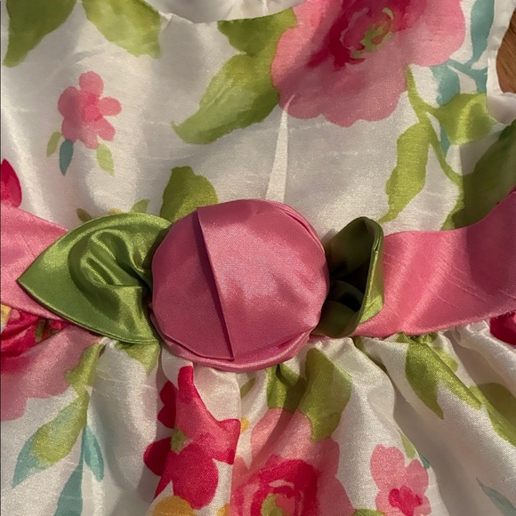 George Floral and Pink Kids Dress Duo - Picture 3 of 9